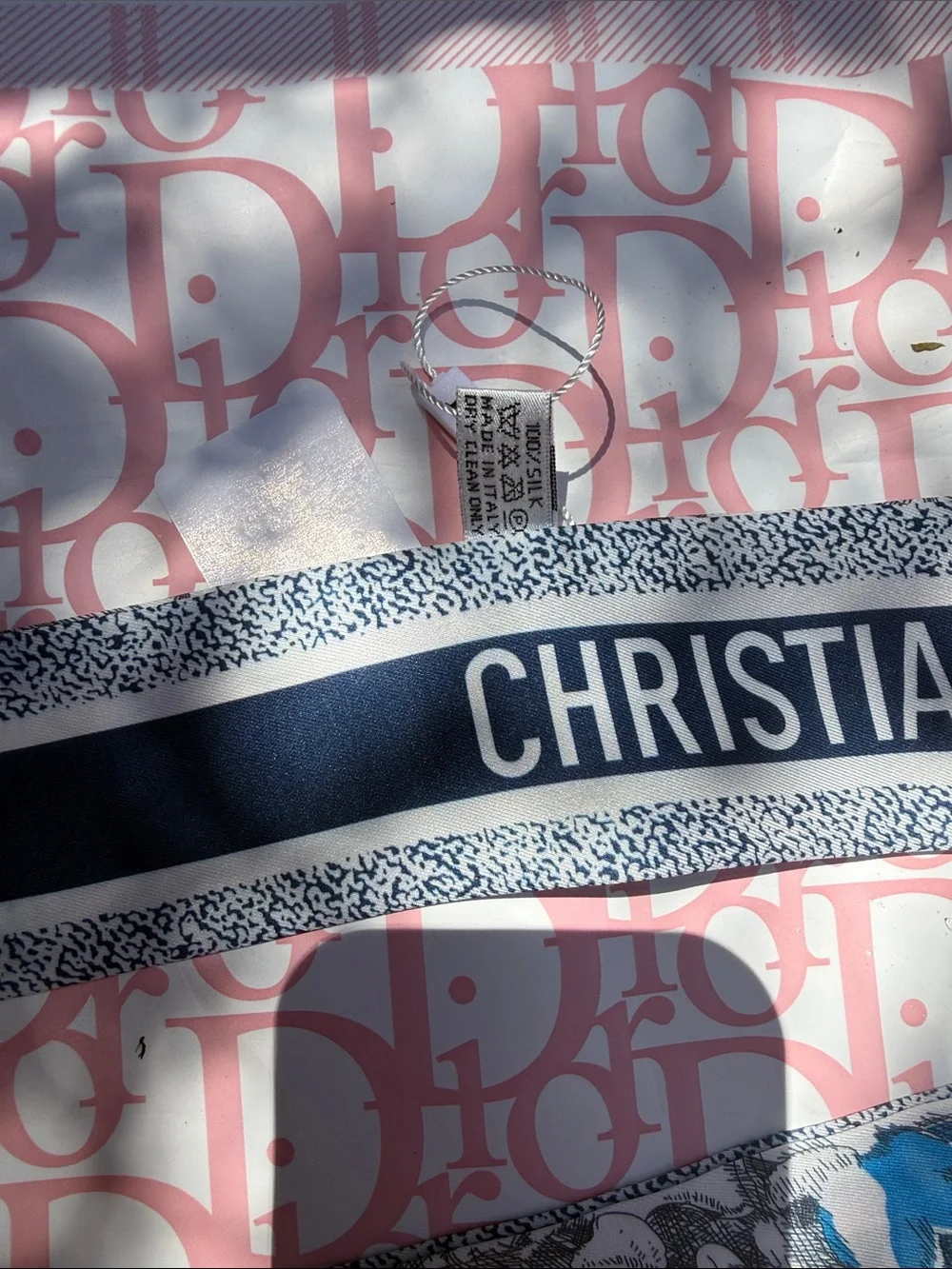 Dior Mitzah Scarf 100% Silk Mew GWP AMAZING with tag